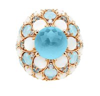 Ringe Pasquale Bruni Dame in Rosègold Topazio 15140R - 15140R